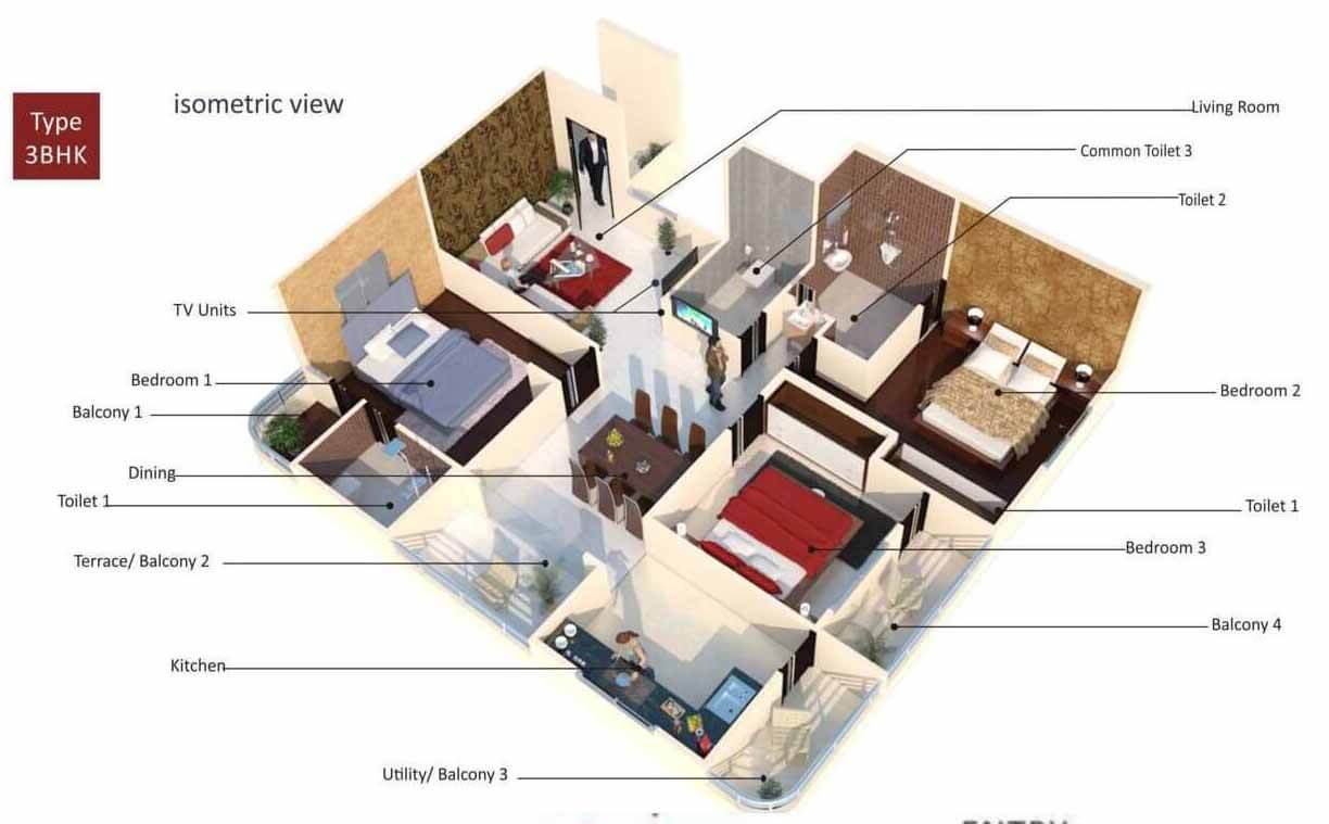 room rent in supercorridor indore